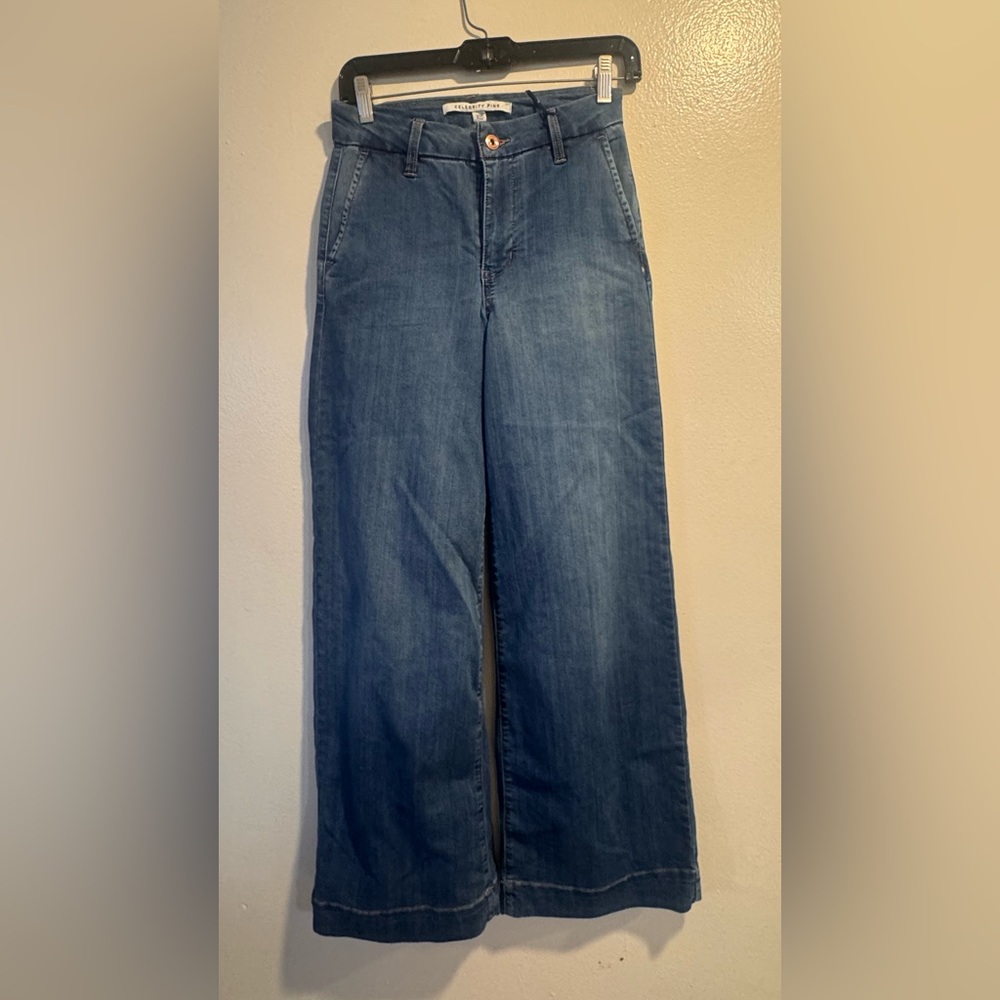 Celebrity Pink Blue Flare Jeans